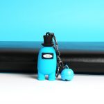 Among US PVC soft rubber key chain Action Figures Dolls Game Toys Gifts Birthday Christmas keychain 5 - Among Us Plush