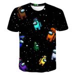 New 3D Printed T Shirts Game Among Us T Shirt Short Sleeve Men Women Casual Tops 1 - Among Us Plush
